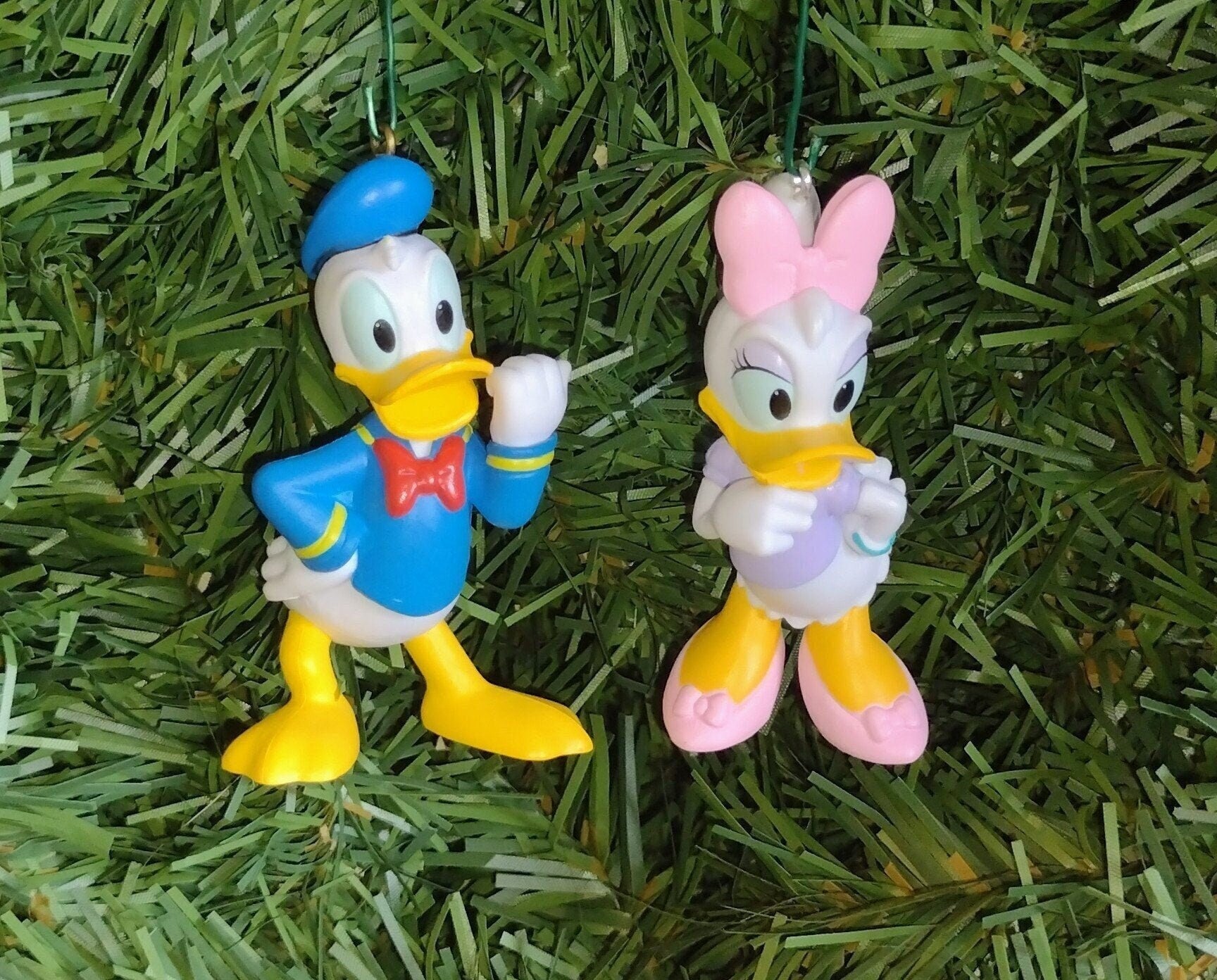 Daffy Daisy Duck Disney Christmas ornament 2.25 inch Classic character ornaments xmas tree cute fun gift Mickey Mouse friends