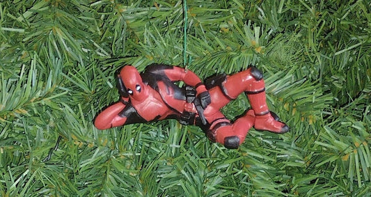 Deadpool Christmas Ornament fun gift idea xmas tree unique gift idea Ryan Renyolds Marvel several to choose from